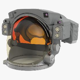 3D模型-NASA Space Helmet